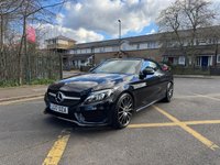 USED 2017 17 MERCEDES-BENZ C-CLASS 2.0 C200 AMG Line Cabriolet 2dr Petrol G-Tronic+ Euro 6 (s/s) (184 ps) Reverse Camera, Electric Seats