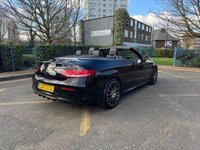 USED 2017 17 MERCEDES-BENZ C-CLASS 2.0 C200 AMG Line Cabriolet 2dr Petrol G-Tronic+ Euro 6 (s/s) (184 ps) Reverse Camera, Electric Seats