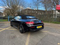 USED 2017 17 MERCEDES-BENZ C-CLASS 2.0 C200 AMG Line Cabriolet 2dr Petrol G-Tronic+ Euro 6 (s/s) (184 ps) Reverse Camera, Electric Seats