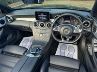 USED 2017 17 MERCEDES-BENZ C-CLASS 2.0 C200 AMG Line Cabriolet 2dr Petrol G-Tronic+ Euro 6 (s/s) (184 ps) Reverse Camera, Electric Seats