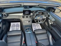USED 2017 17 MERCEDES-BENZ C-CLASS 2.0 C200 AMG Line Cabriolet 2dr Petrol G-Tronic+ Euro 6 (s/s) (184 ps) Reverse Camera, Electric Seats