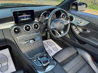 USED 2017 17 MERCEDES-BENZ C-CLASS 2.0 C200 AMG Line Cabriolet 2dr Petrol G-Tronic+ Euro 6 (s/s) (184 ps) Reverse Camera, Electric Seats
