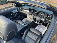 USED 2017 17 MERCEDES-BENZ C-CLASS 2.0 C200 AMG Line Cabriolet 2dr Petrol G-Tronic+ Euro 6 (s/s) (184 ps) Reverse Camera, Electric Seats