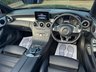USED 2017 17 MERCEDES-BENZ C-CLASS 2.0 C200 AMG Line Cabriolet 2dr Petrol G-Tronic+ Euro 6 (s/s) (184 ps) Reverse Camera, Electric Seats