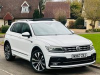 USED 2017 67 VOLKSWAGEN TIGUAN 2.0 TDI R-Line SUV 5dr Diesel DSG 4Motion Euro 6 (s/s) (150 ps) LOWMILES+SATNAV+PAN ROOF+LETHR