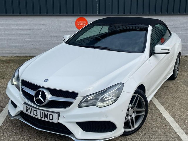 2013 13 Mercedes-Benz E-Class 2.1 E250 CDI AMG Sport Cabriolet 2dr Diesel G-Tronic+ Euro 5 (s/s) (204 ps)