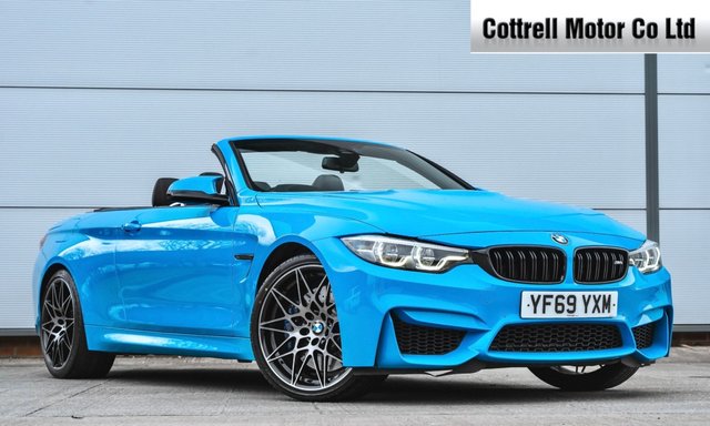2019 69 BMW M4 3.0 BiTurbo GPF Competition Convertible 2dr Petrol DCT Euro 6 (s/s) (450 ps)