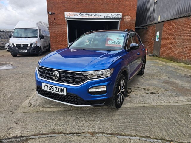 2020 69 Volkswagen T-Roc 1.5 TSI GPF EVO Design SUV 5dr Petrol Manual Euro 6 (s/s) (150 ps)