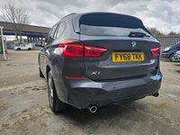 USED 2018 68 BMW X1 2.0 18d M Sport SUV 5dr Diesel Auto xDrive Euro 6 (s/s) (150 ps) Full Main Dealer History