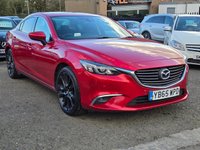 USED 2016 65 MAZDA MAZDA6 2.2 SKYACTIV-D Sport Nav Saloon 4dr Diesel Auto Euro 6 (s/s) (175 ps) 