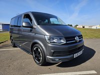 USED 2017 67 VOLKSWAGEN TRANSPORTER 2.0 BiTDI T30 BlueMotion Tech Highline Crew Van Double Cab 5dr Diesel DSG FWD SWB Euro 6 (s/s) (204 ps) Parking Sensors, DAB Radio, Car-Net