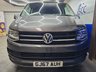 USED 2017 67 VOLKSWAGEN TRANSPORTER 2.0 BiTDI T30 BlueMotion Tech Highline Crew Van Double Cab 5dr Diesel DSG FWD SWB Euro 6 (s/s) (204 ps) Parking Sensors, DAB Radio, Car-Net