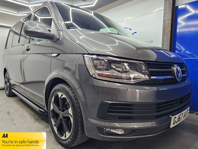 2017 67 Volkswagen Transporter 2.0 BiTDI T30 BlueMotion Tech Highline Crew Van Double Cab 5dr Diesel DSG FWD SWB Euro 6 (s/s) (204 ps)