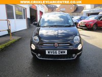 USED 2016 66 FIAT 500 1.2 Lounge Hatchback 3dr Petrol Manual Euro 6 (s/s) (69 bhp) 