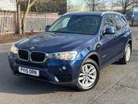 USED 2015 15 BMW X3 2.0 20d SE SUV 5dr Diesel Auto xDrive Euro 6 (s/s) (190 ps) 
