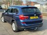USED 2015 15 BMW X3 2.0 20d SE SUV 5dr Diesel Auto xDrive Euro 6 (s/s) (190 ps) 