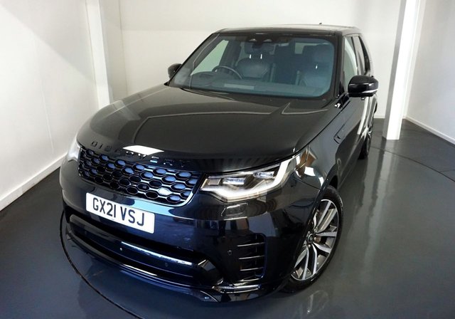 2021 21 Land Rover Discovery 5 3.0 D250 MHEV R-Dynamic SE SUV 5dr Diesel Auto 4WD Euro 6 (s/s) (250 ps)-1 Owner From New-Finished In Santorini Black Metallic-Heated Ebony Leather Upholstery-7 Seats-Privacy Glass-Apple Car Play-21