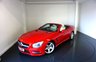 USED 2013 63 MERCEDES-BENZ SL 3.5 SL350 AMG Sport Convertible 2dr Petrol G-Tronic Euro 5 (s/s) (306 ps)-Factory Extras Worth &pound;6,820-1 Owner From New-Only 14000 Miles-Finished In Fire Opal Red-Heated Ivory Leather Upholstery-Panoramic Vario Roof With Magic Sky Control-19