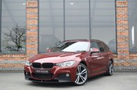 USED 2017 17 BMW 3 SERIES 3.0 335d M Sport Touring 5dr Diesel Auto xDrive Euro 6 (s/s) (313 ps) INDIVIDUAL RUBY RED / PAN ROOF