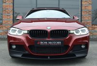 USED 2017 17 BMW 3 SERIES 3.0 335d M Sport Touring 5dr Diesel Auto xDrive Euro 6 (s/s) (313 ps) INDIVIDUAL RUBY RED / PAN ROOF