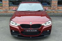 USED 2017 17 BMW 3 SERIES 3.0 335d M Sport Touring 5dr Diesel Auto xDrive Euro 6 (s/s) (313 ps) INDIVIDUAL RUBY RED / PAN ROOF