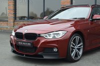 USED 2017 17 BMW 3 SERIES 3.0 335d M Sport Touring 5dr Diesel Auto xDrive Euro 6 (s/s) (313 ps) INDIVIDUAL RUBY RED / PAN ROOF