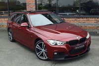 USED 2017 17 BMW 3 SERIES 3.0 335d M Sport Touring 5dr Diesel Auto xDrive Euro 6 (s/s) (313 ps) INDIVIDUAL RUBY RED / PAN ROOF