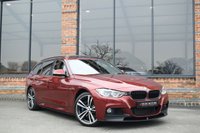 USED 2017 17 BMW 3 SERIES 3.0 335d M Sport Touring 5dr Diesel Auto xDrive Euro 6 (s/s) (313 ps) INDIVIDUAL RUBY RED / PAN ROOF