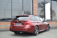USED 2017 17 BMW 3 SERIES 3.0 335d M Sport Touring 5dr Diesel Auto xDrive Euro 6 (s/s) (313 ps) INDIVIDUAL RUBY RED / PAN ROOF