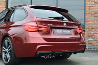 USED 2017 17 BMW 3 SERIES 3.0 335d M Sport Touring 5dr Diesel Auto xDrive Euro 6 (s/s) (313 ps) INDIVIDUAL RUBY RED / PAN ROOF