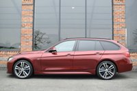 USED 2017 17 BMW 3 SERIES 3.0 335d M Sport Touring 5dr Diesel Auto xDrive Euro 6 (s/s) (313 ps) INDIVIDUAL RUBY RED / PAN ROOF