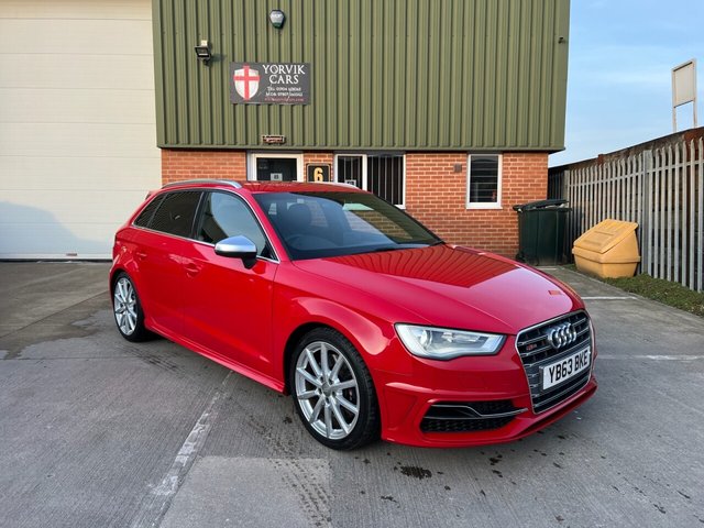 2014 63 Audi S3 2.0 TFSI Sportback 5dr Petrol S Tronic quattro Euro 6 (s/s) (300 ps)