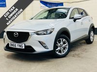 USED 2016 66 MAZDA CX-3 1.5 SKYACTIV-D SE-L Navigation SUV 5 Door Diesel Manual Euro 6 (s/s) (105 ps) 1 OWNER SAT NAV HEATED SEATS