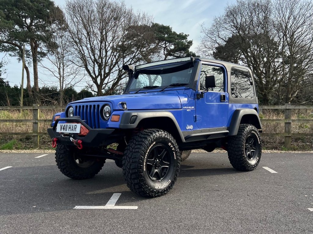 USED 1999 V JEEP WRANGLER 4.0 SPORT Petrol // Manual // 4x4 // (302 g/km, 174 bhp) // px swap 