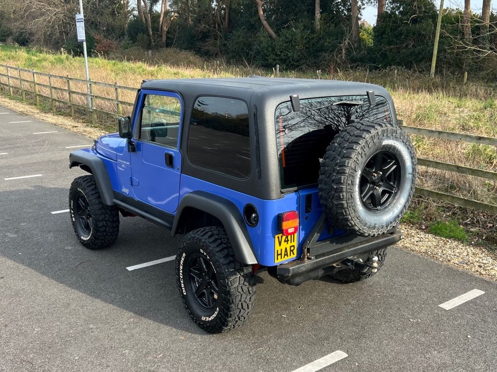 USED 1999 V JEEP WRANGLER 4.0 SPORT Petrol // Manual // 4x4 // (302 g/km, 174 bhp) // px swap 