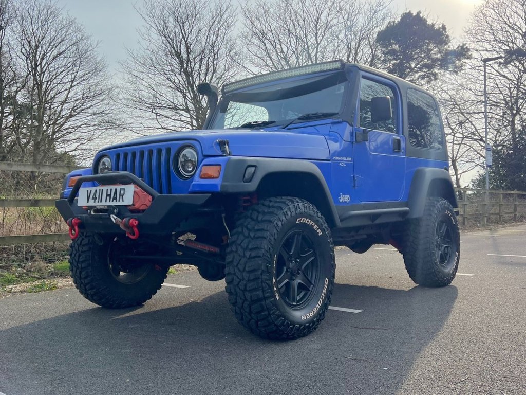 USED 1999 V JEEP WRANGLER 4.0 SPORT Petrol // Manual // 4x4 // (302 g/km, 174 bhp) // px swap 