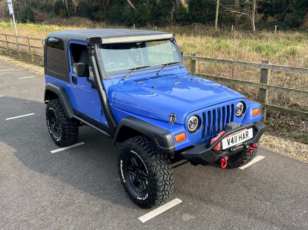 USED 1999 V JEEP WRANGLER 4.0 SPORT Petrol // Manual // 4x4 // (302 g/km, 174 bhp) // px swap 