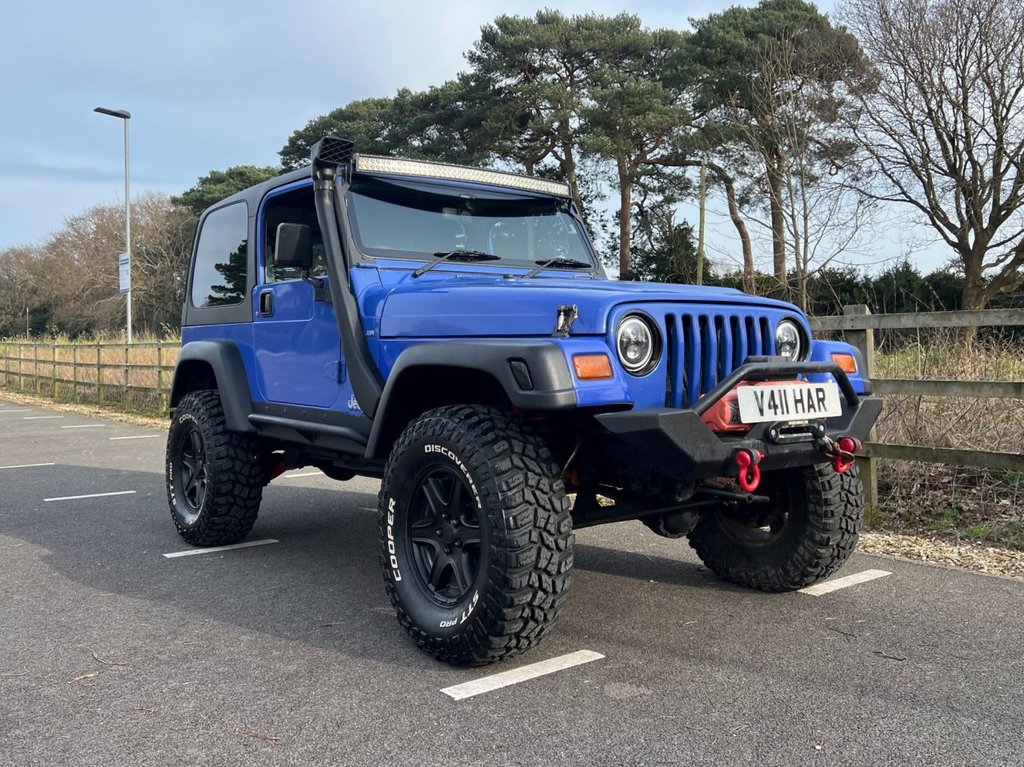 USED 1999 V JEEP WRANGLER 4.0 SPORT Petrol // Manual // 4x4 // (302 g/km, 174 bhp) // px swap 