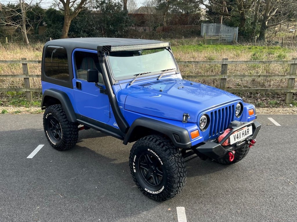 USED 1999 V JEEP WRANGLER 4.0 SPORT Petrol // Manual // 4x4 // (302 g/km, 174 bhp) // px swap 