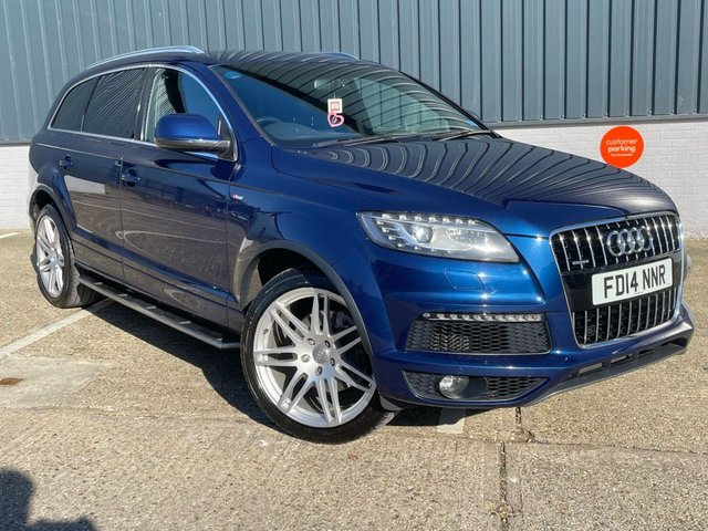 2014 14 Audi Q7 3.0 TDI V6 S line Plus SUV 5dr Diesel Tiptronic quattro Euro 5 (s/s) (245 ps)