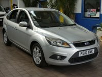 USED 2010 10 FORD FOCUS 1.6 TDCi DPF Zetec Hatchback 5dr Diesel Manual (115 g/km, 108 bhp) &pound;35 ROAD TAX TIDY EXAMPLE