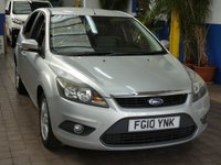 USED 2010 10 FORD FOCUS 1.6 TDCi DPF Zetec Hatchback 5dr Diesel Manual (115 g/km, 108 bhp) &pound;35 ROAD TAX TIDY EXAMPLE