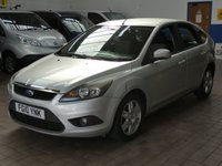 USED 2010 10 FORD FOCUS 1.6 TDCi DPF Zetec Hatchback 5dr Diesel Manual (115 g/km, 108 bhp) &pound;35 ROAD TAX TIDY EXAMPLE