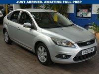 USED 2010 10 FORD FOCUS 1.6 TDCi DPF Zetec Hatchback 5dr Diesel Manual (115 g/km, 108 bhp) &pound;35 ROAD TAX TIDY EXAMPLE