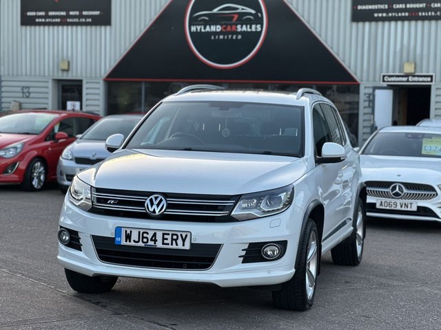 2014 64 Volkswagen Tiguan 2.0 TDI BlueMotion Tech R-Line SUV 5dr Diesel Manual 4WD Euro 5 (s/s) (Nav) (140 ps)