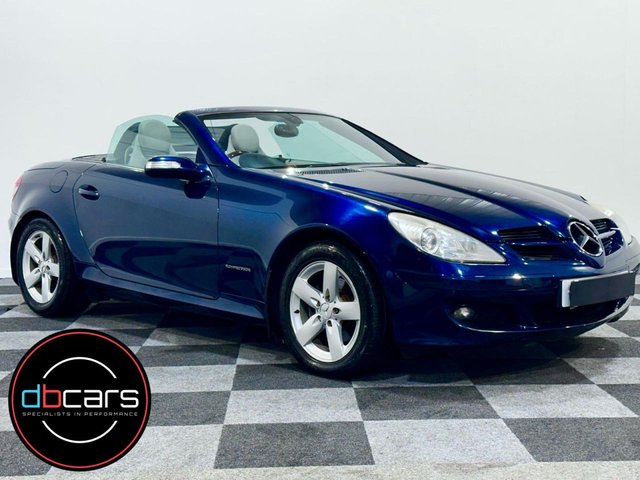 2007 56 Mercedes-Benz Slk 1.8 SLK200 Kompressor Convertible 2dr Petrol Automatic (211 g/km, 163 bhp)