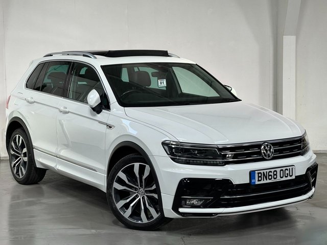 2018 68 Volkswagen Tiguan 2.0 TDI R-Line SUV 5dr Diesel DSG Euro 6 (s/s) (150 ps)