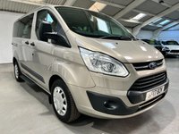 USED 2017 17 FORD TOURNEO CUSTOM 2.0 310 EcoBlue Zetec Minibus Double Cab 5dr Diesel Manual L1 Euro 6 (s/s) (105 ps) 