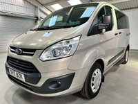 USED 2017 17 FORD TOURNEO CUSTOM 2.0 310 EcoBlue Zetec Minibus Double Cab 5dr Diesel Manual L1 Euro 6 (s/s) (105 ps) 