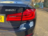 USED 2019 69 BMW 5 SERIES 2.0 520i GPF SE Saloon 4dr Petrol Auto Euro 6 (s/s) (184 ps) Soft Close Doors, Reverse Camera
